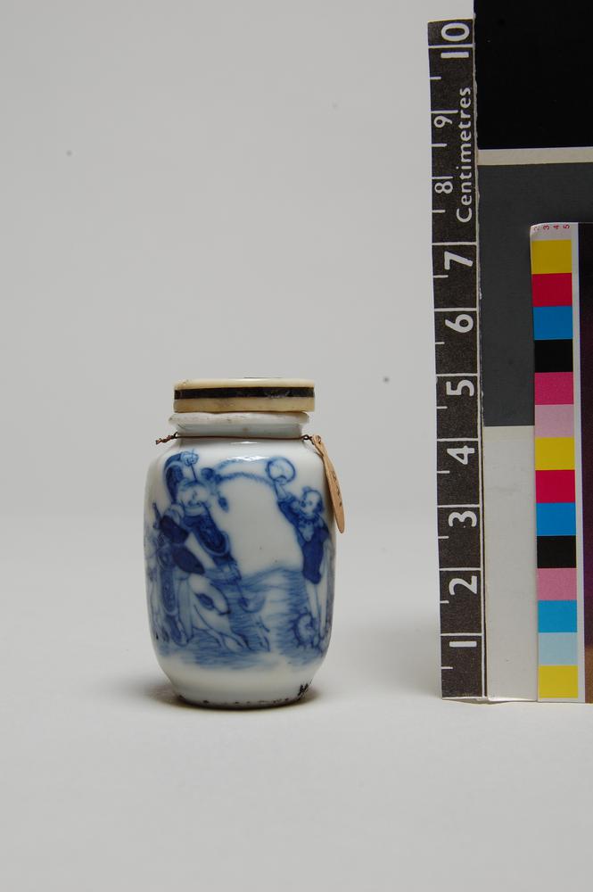 图片[2]-snuff-bottle; stopper BM-Franks.421.+-China Archive